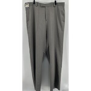 Kenneth‎ Cole Reaction Urban Heather Dress Slacks Grey Mens Size 38x32 NWT